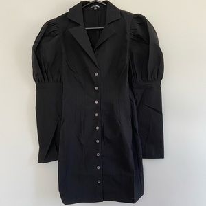 😌Fashion Nova Puff long sleeve Mini Dress. NWOT